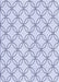 Patterned Lavender Blue Rug, pat3197blu