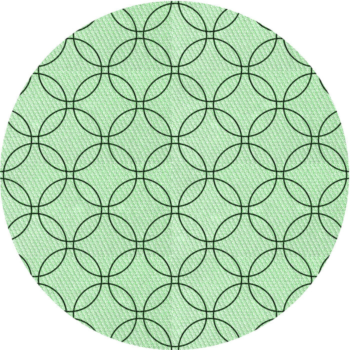 Square Machine Washable Transitional Mint Green Rug in a Living Room, wshpat3197grn