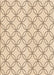 Machine Washable Transitional Peru Brown Rug, wshpat3197org