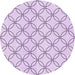 Square Machine Washable Transitional Lilac Purple Rug in a Living Room, wshpat3197pur