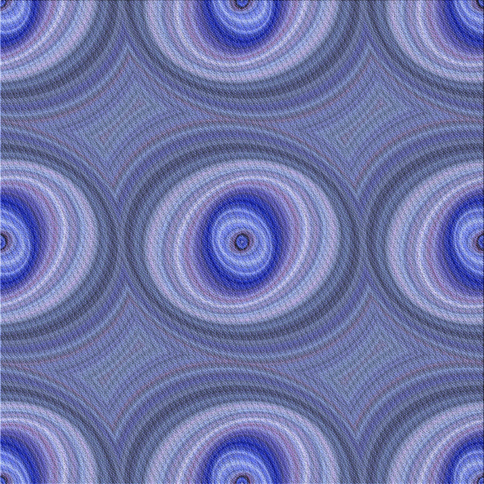 Round Patterned Sky Blue Rug, pat3198blu