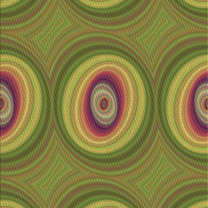 Patterned Pistachio Green Rug, pat3198brn