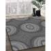 Machine Washable Transitional Gray Rug in a Family Room, wshpat3198gry