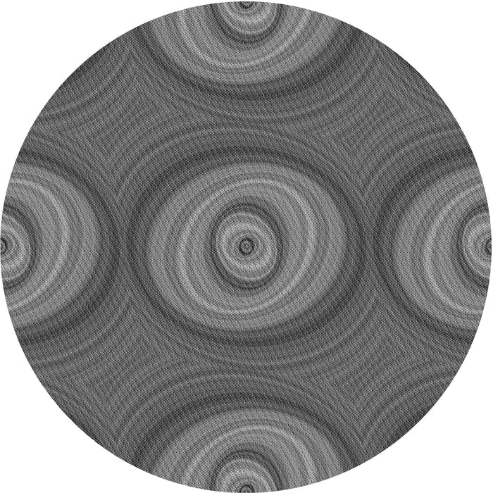 Square Patterned Gray Rug, pat3198gry