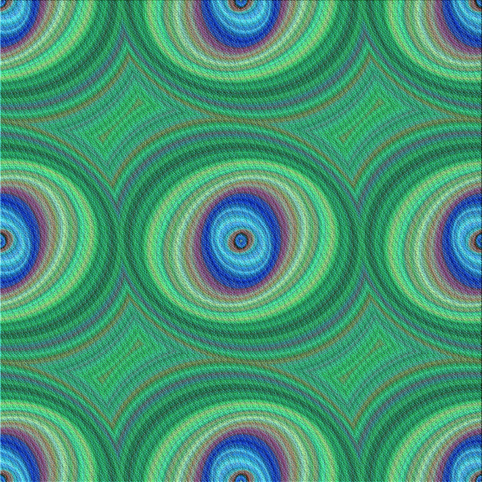 Round Machine Washable Transitional Spring Green Rug, wshpat3198lblu