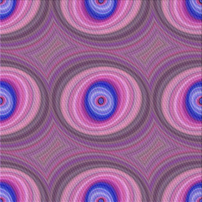 Round Machine Washable Transitional Orchid Purple Rug, wshpat3198pur