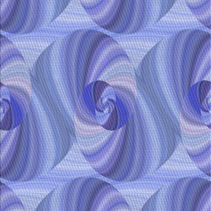 Patterned Denim Blue Rug, pat3199blu