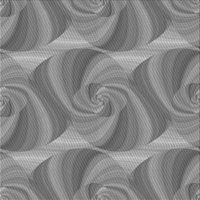 Round Patterned Gray Rug, pat3199gry