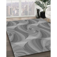 Patterned Gray Rug, pat3199gry