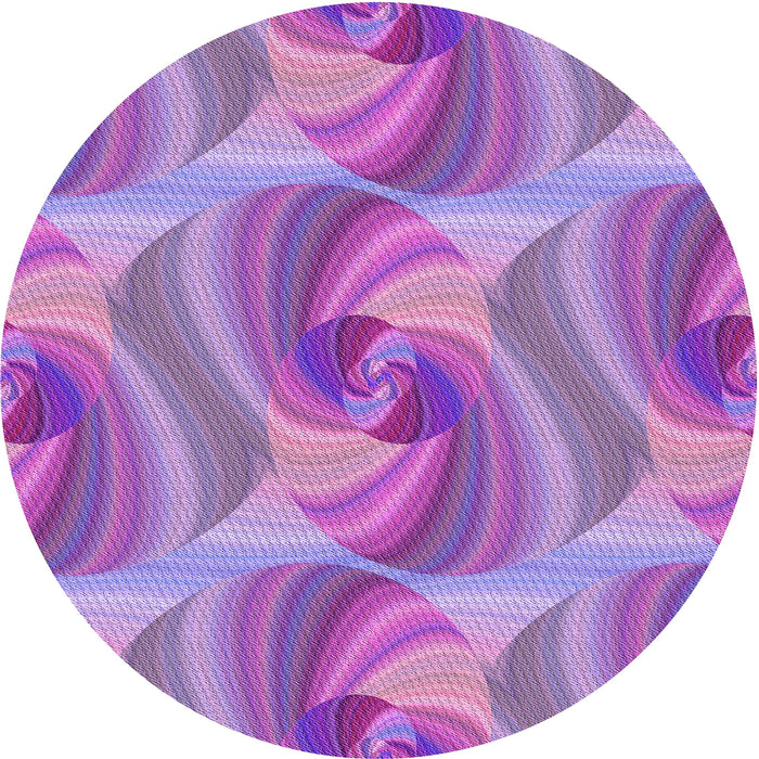 Square Patterned Bright Lilac Purple Rug, pat3199pur