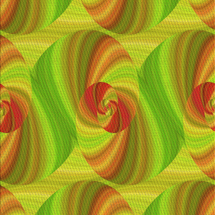 Patterned Pistachio Green Rug, pat3199yw