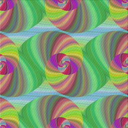 Square Patterned Green Modern Rug, pat3199