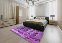 Patterned Purple Rug, pat32pur