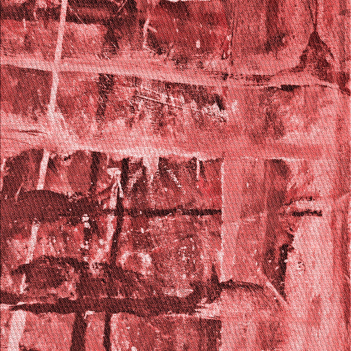 Patterned Red Rug, pat32rd