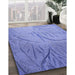 Machine Washable Transitional Denim Blue Rug in a Family Room, wshpat320blu