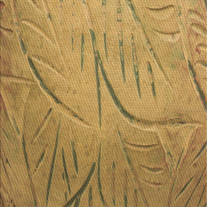 Patterned Yellow Rug, pat320brn