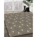 Patterned Midnight Gray Rug in Family Room, pat3200brn