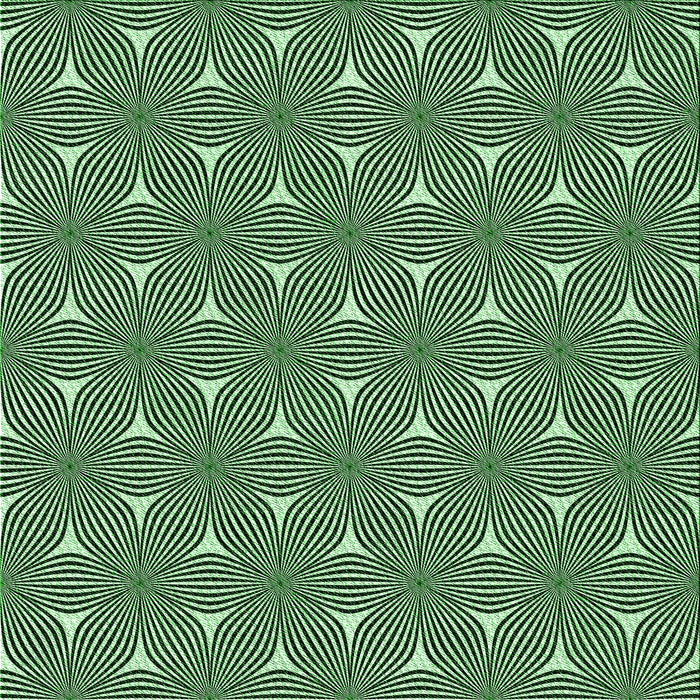 Round Machine Washable Transitional Light Green Rug, wshpat3200grn