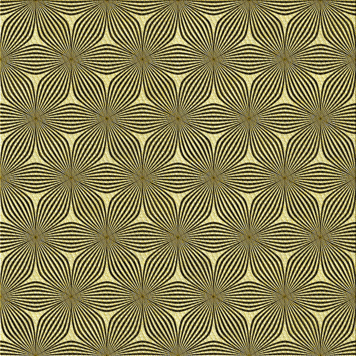 Round Patterned Milk Chocolate Brown Rug, pat3200yw