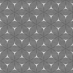 Square Patterned Charcoal Black Novelty Rug, pat3200