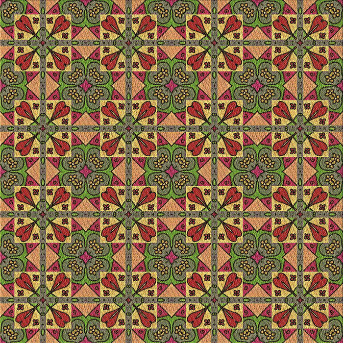 Round Machine Washable Transitional Brown Rug, wshpat3201brn