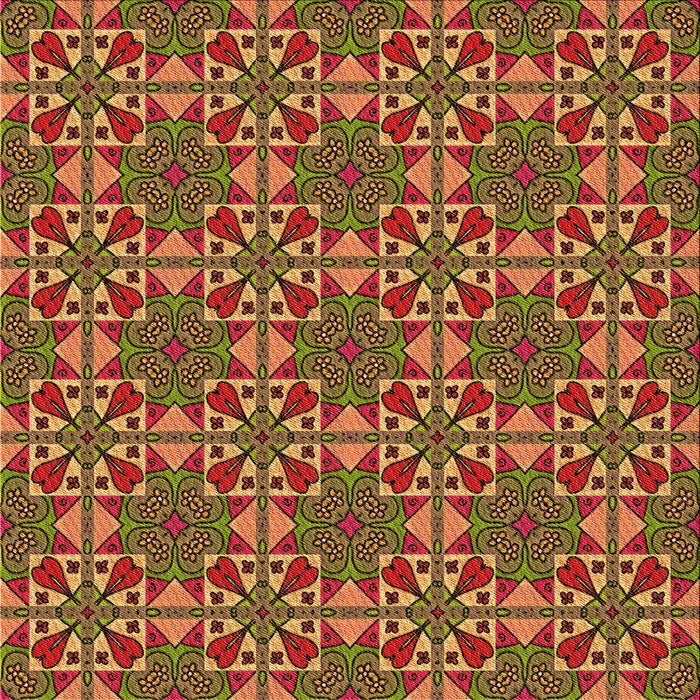 Round Machine Washable Transitional Saffron Red Rug, wshpat3201org