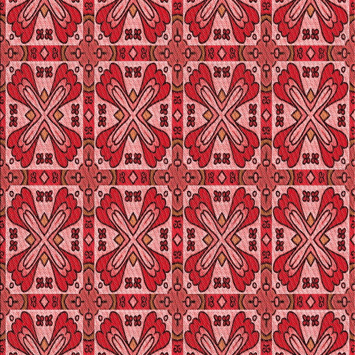Machine Washable Transitional Red Rug, wshpat3202rd