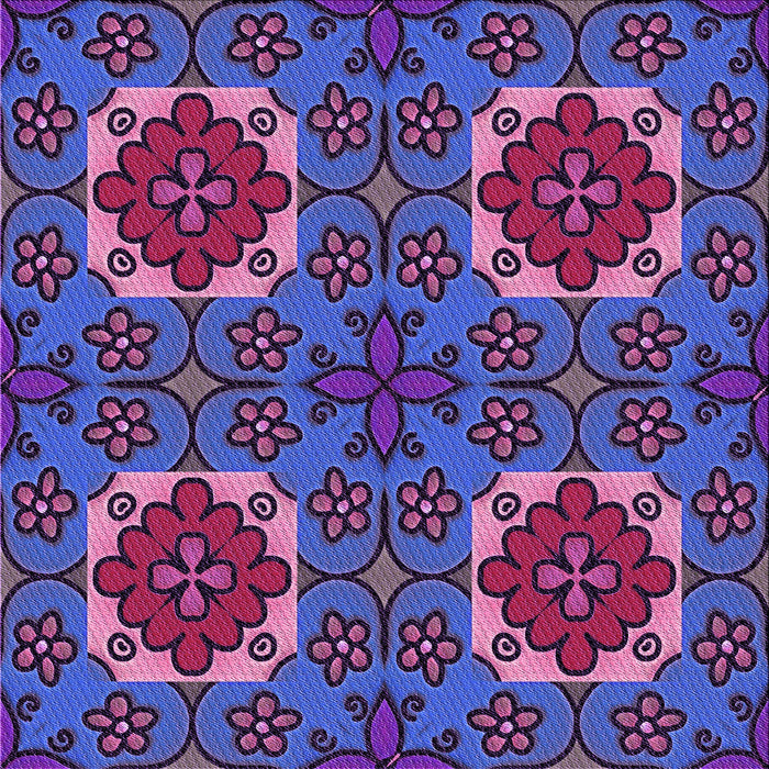 Round Machine Washable Transitional Purple Rug, wshpat3203pur