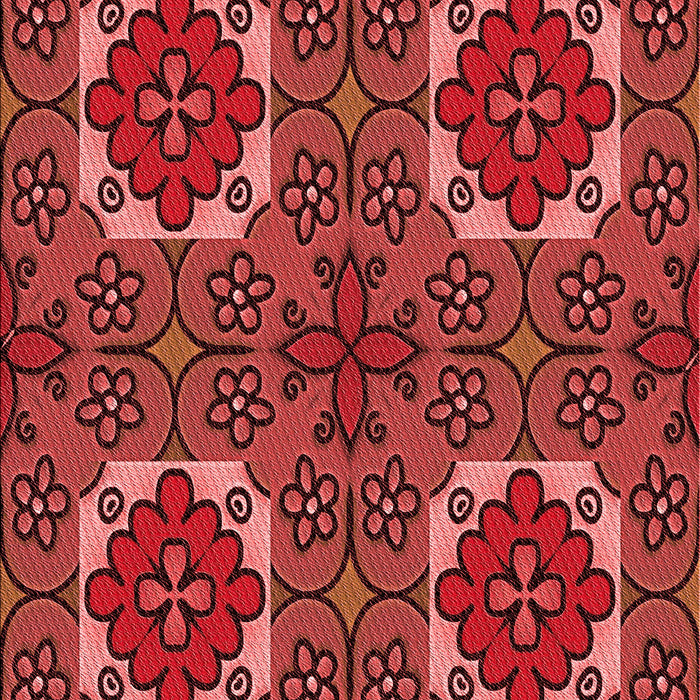 Machine Washable Transitional Red Rug, wshpat3203rd