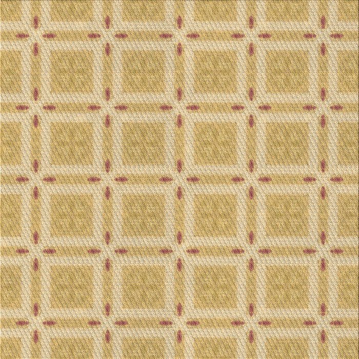 Round Patterned Orange Gold Rug, pat3204brn