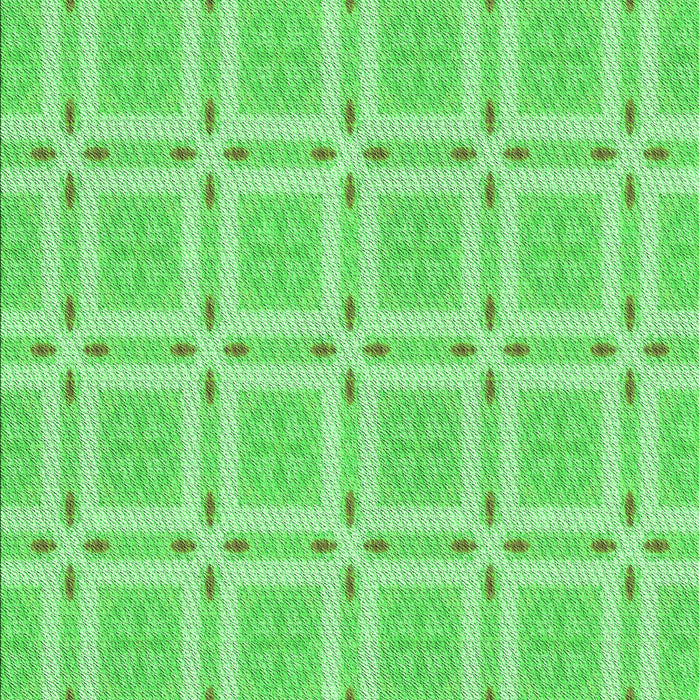 Patterned Emerald Green Rug, pat3204grn