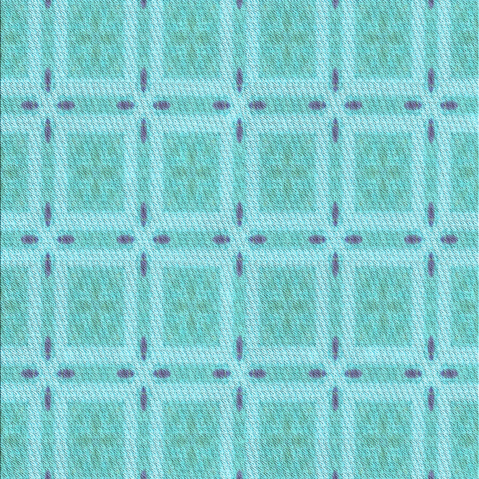 Patterned Blue Turquoise Green Rug, pat3204lblu