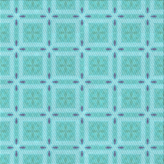 Round Machine Washable Transitional Blue Turquoise Green Rug, wshpat3204lblu