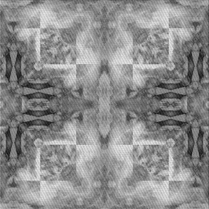 Round Machine Washable Transitional Cloud Gray Rug, wshpat3205gry