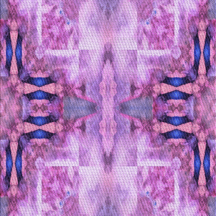 Machine Washable Transitional Violet Purple Rug, wshpat3205pur