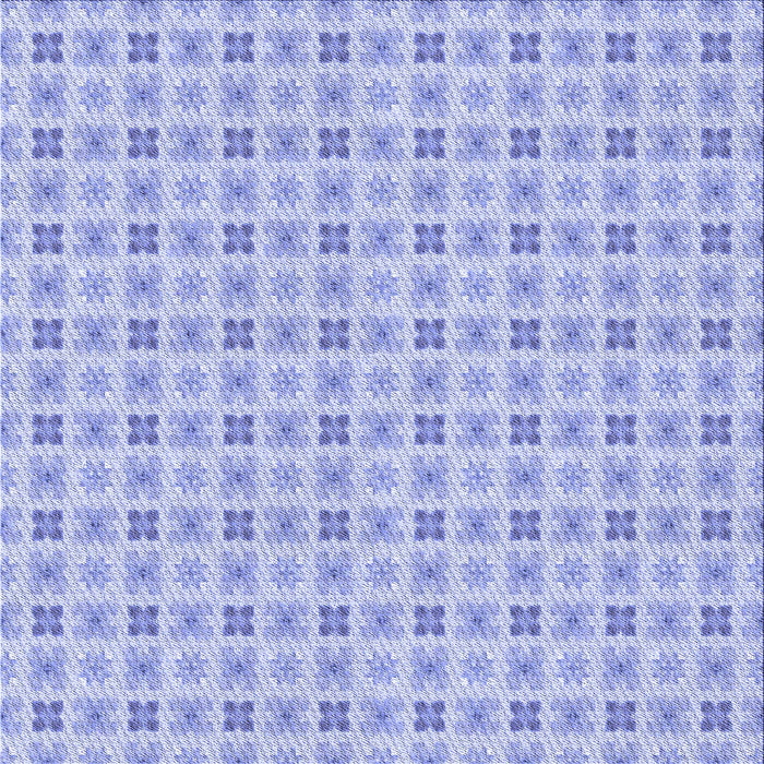 Round Patterned Sky Blue Rug, pat3206blu