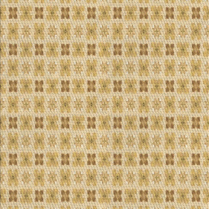 Machine Washable Transitional Caramel Brown Rug, wshpat3206brn