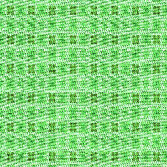 Patterned Green Rug, pat3206grn