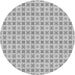 Square Patterned Gray Rug, pat3206gry