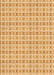 Patterned Orange Rug, pat3206org