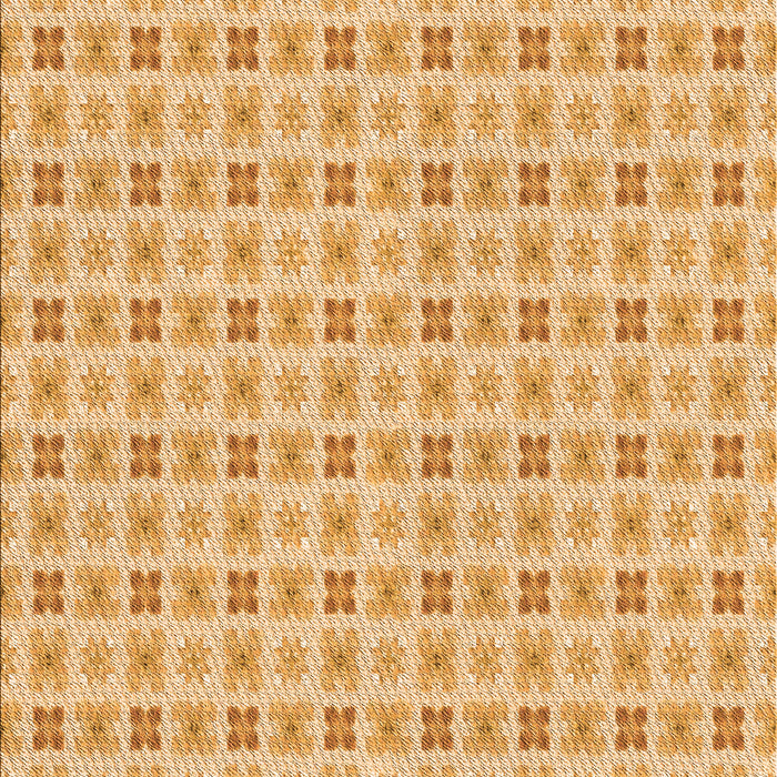 Patterned Orange Rug, pat3206org