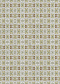 Machine Washable Transitional Khaki Green Rug, wshpat3206