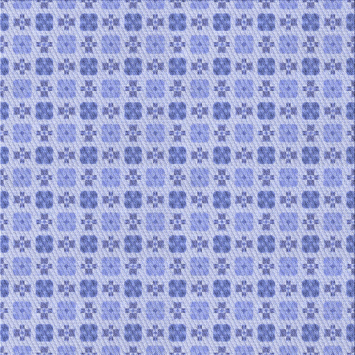 Round Machine Washable Transitional Light Slate Blue Rug, wshpat3207blu