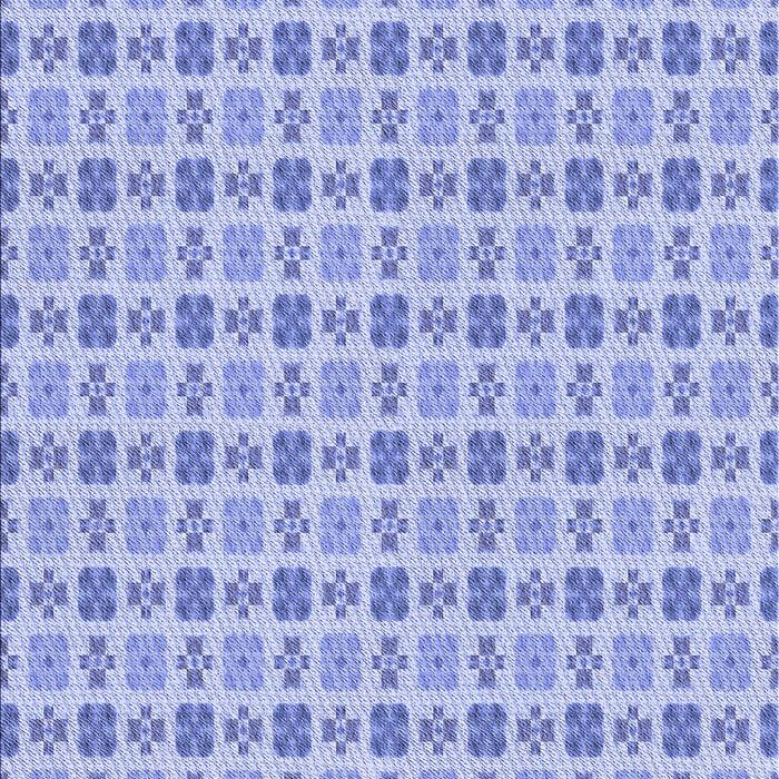 Machine Washable Transitional Light Slate Blue Rug, wshpat3207blu