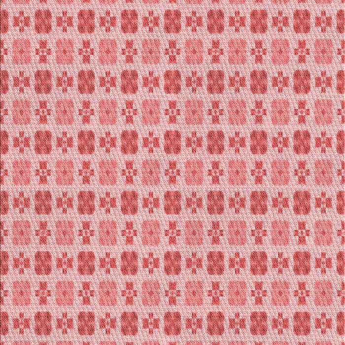 Machine Washable Transitional Pastel Pink Rug, wshpat3207rd