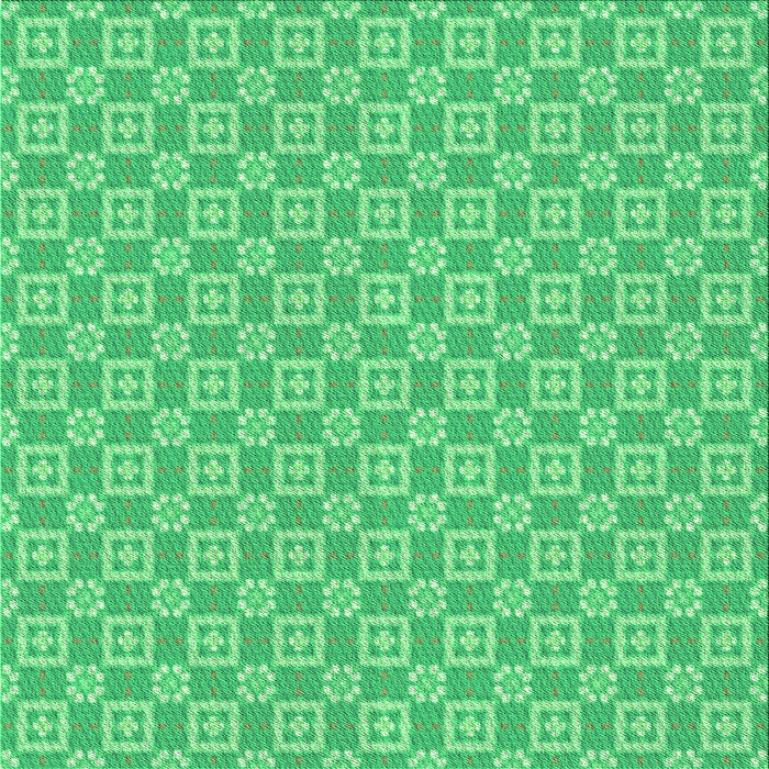 Round Machine Washable Transitional Lime Mint Green Rug, wshpat3208grn