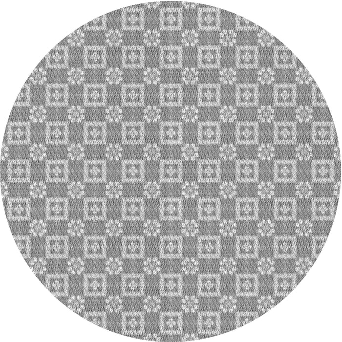Square Machine Washable Transitional Gray Rug in a Living Room, wshpat3208gry