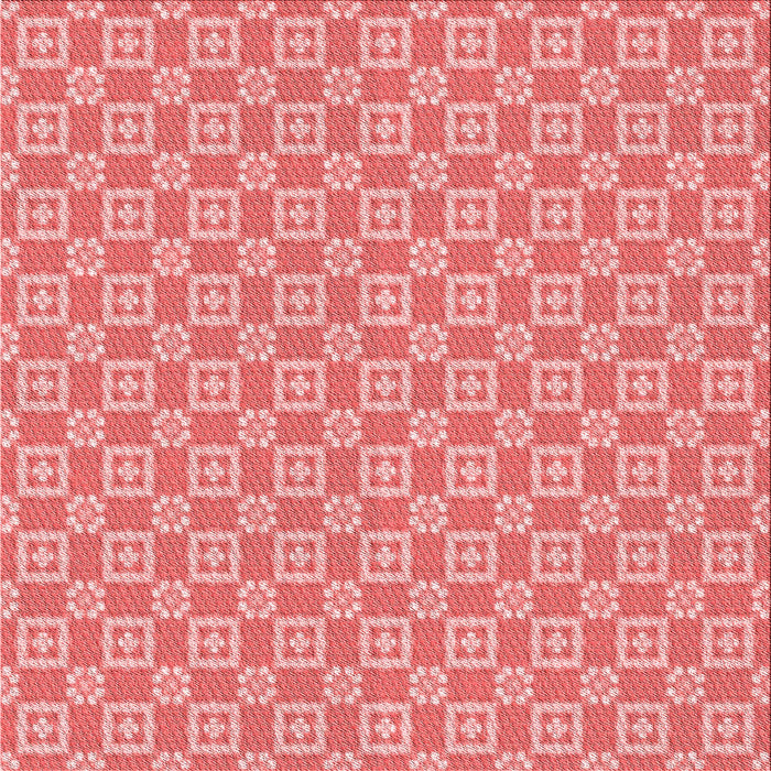 Round Machine Washable Transitional Light Salmon Pink Rug, wshpat3208rd