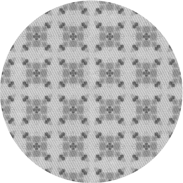 Square Machine Washable Transitional Gray Rug in a Living Room, wshpat3209gry