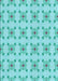 Machine Washable Transitional Turquoise Green Rug, wshpat3209lblu